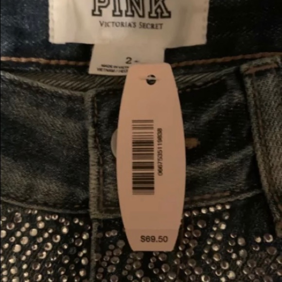 Victoria Secret Pink Bling Shorts Size 2 & Bling
Tee Wow 🤩 Rare Super Sweet New - Picture 7 of 11